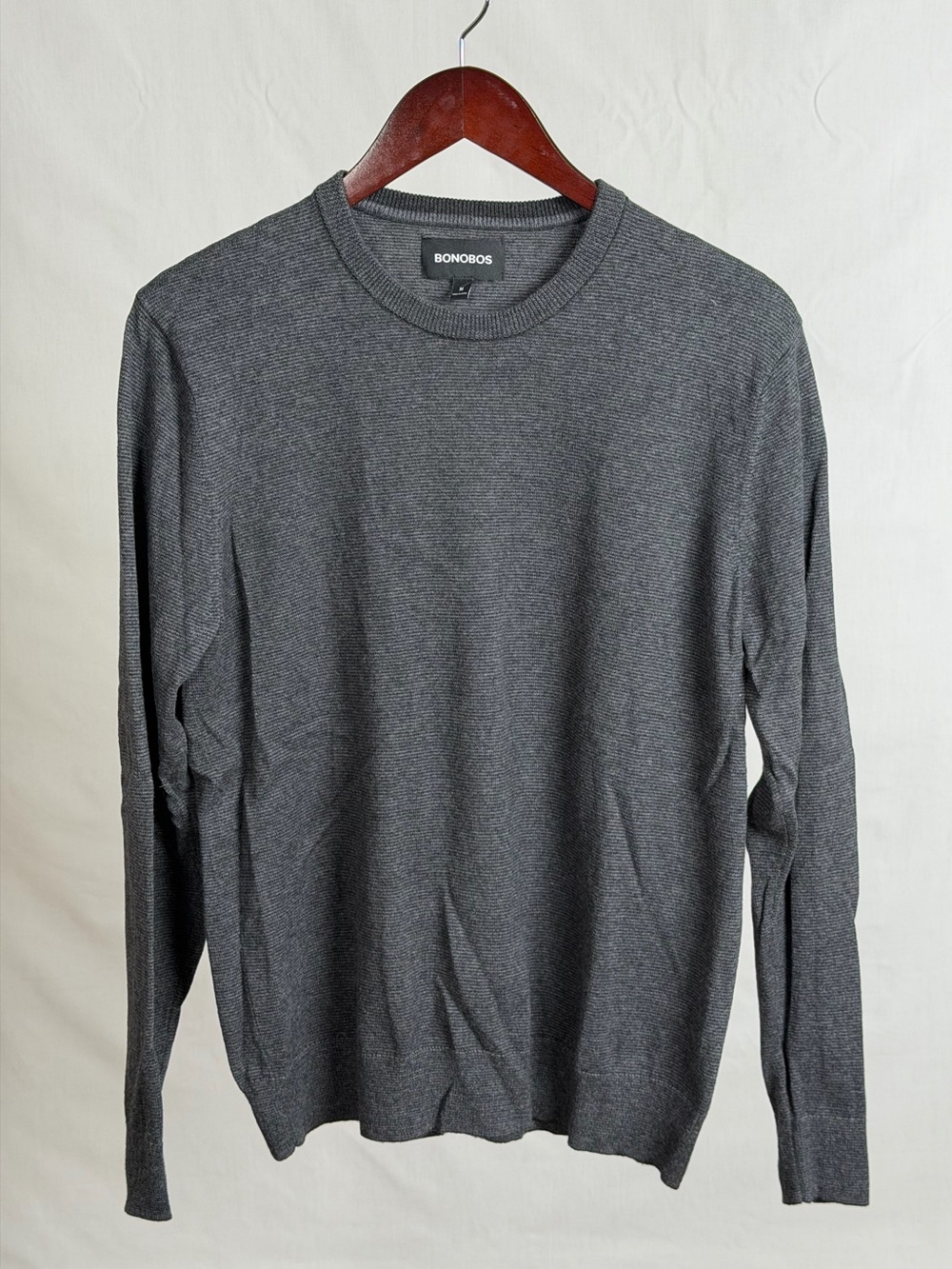 Bonobos Men's Crewneck Sweater - Charcoal